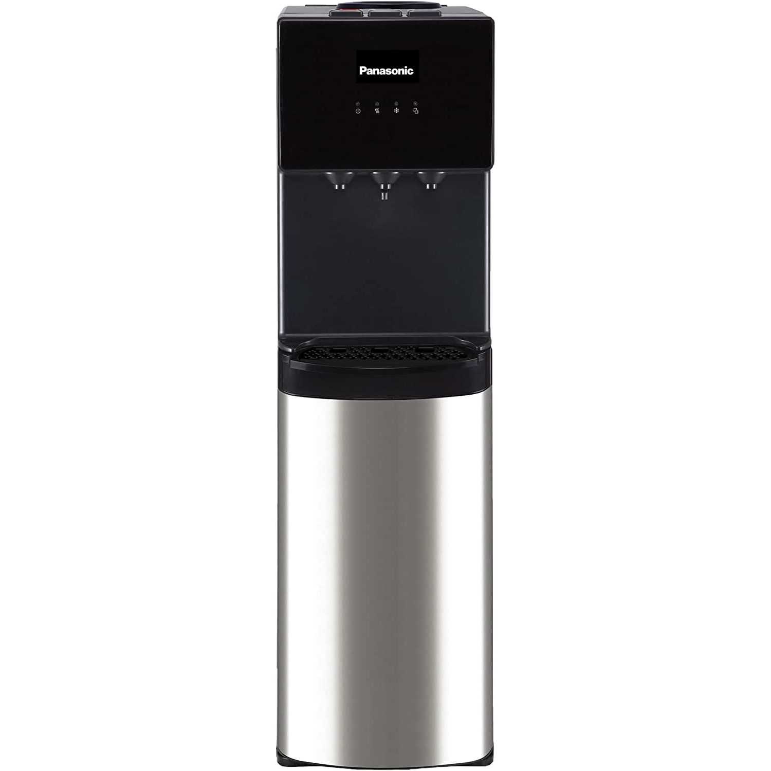 Panasonic 3 Faucets Water Dispenser, 2L, 220V, Black - SDM-WD3238TG