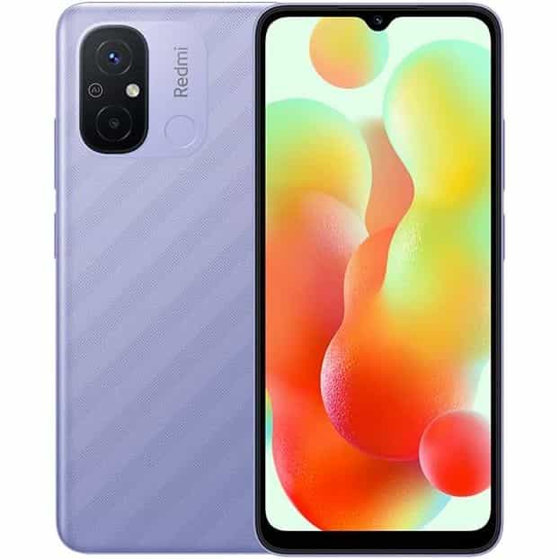 شاومي ريدمي 12C بشريحتين، 128 جيجا، رام 6 جيجا، شبكة 4G LTE - ارجواني