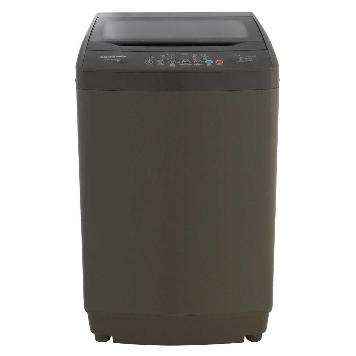 غسالة ملابس وايت بوينت تحميل علوي، 11 كجم، رمادي - WPTL11DGGA