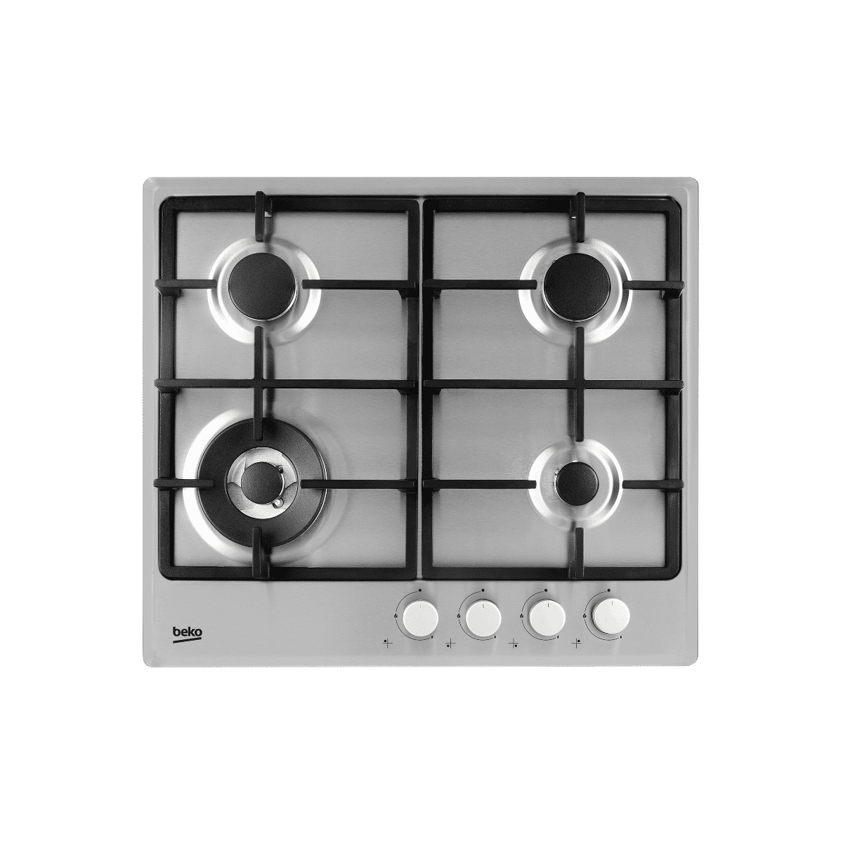 مسطح غاز بلت ان بيكو، 4 شعلات، ستانلس ستيل - HIMW 64225SX