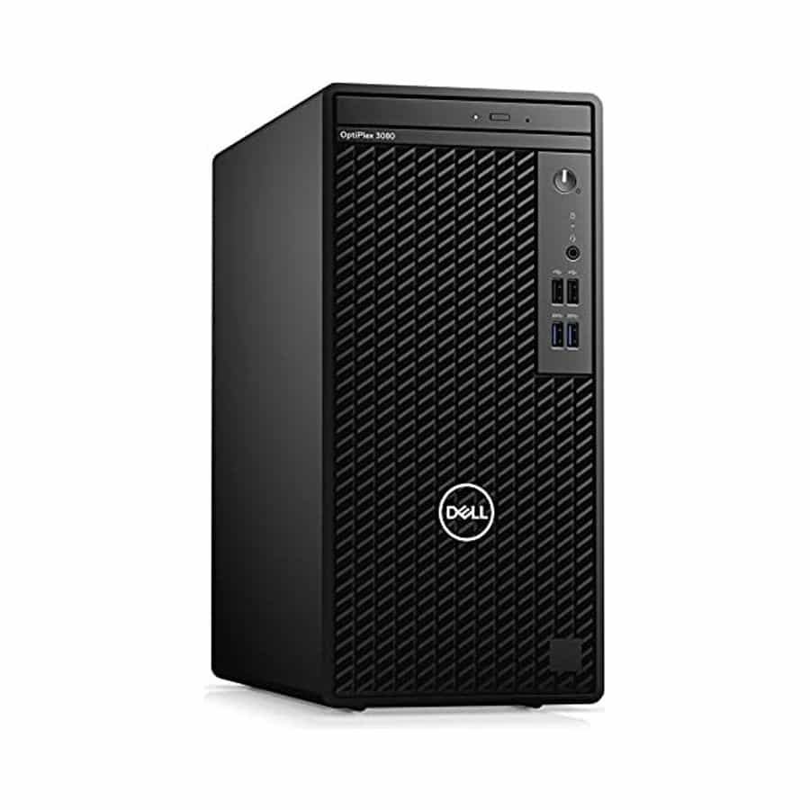كمبيوتر ديل اوبتيبلكس 3000 تاور، انتل كور I5 12500، هارد 256 جيجا SSD، رام 8 جيجا، ويندوز 11 برو، كارت شاشة انتل مدمج - اسود