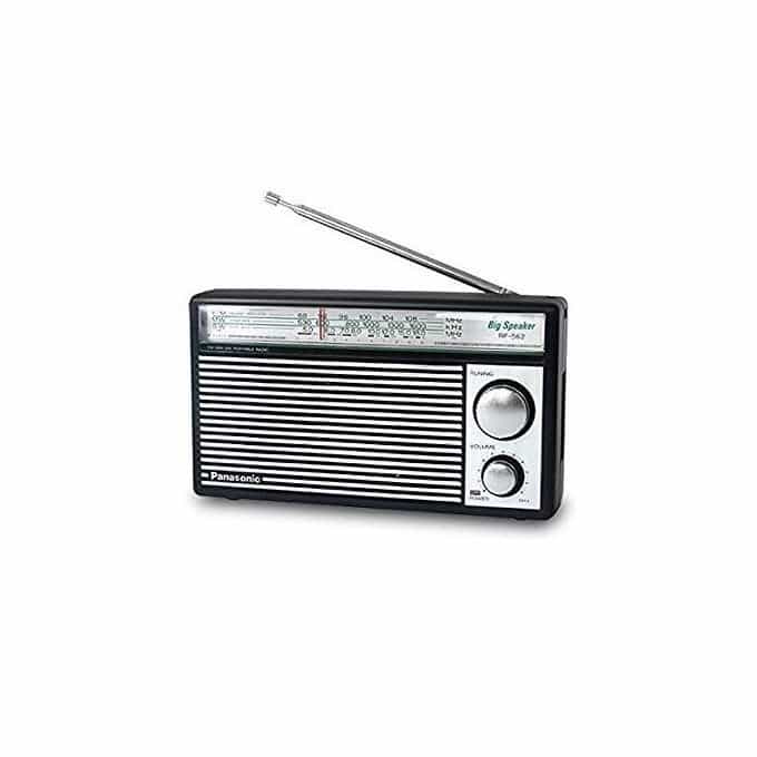 راديو FM ترانزيستور باناسونيك، اسود - RF-562DD